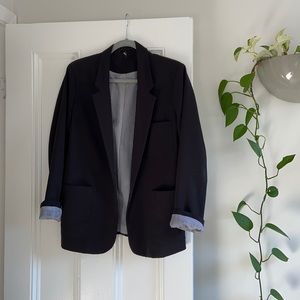 Women’s black blazer